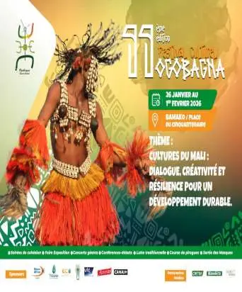 Affiche de la 11e édition du Festival Ogobagna