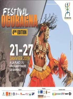 Affiche de la 4e édition du Festival Ogobagna
