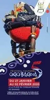 Affiche de la 5e édition du Festival Ogobagna