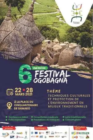Affiche de la 6e édition du Festival Ogobagna